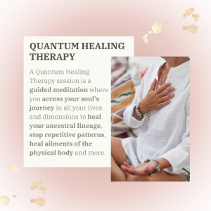 Quantum Healing Therapy session
