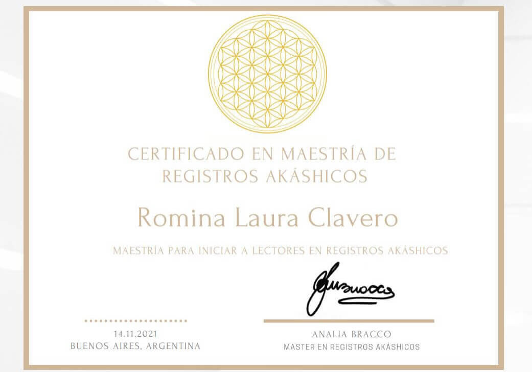 certificate master in akashic records
